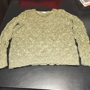 Mossimo Supply Co. Olive Green Knit Sweater Sz XL